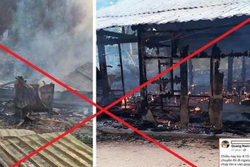 Tung tin giả 'công an đứng chống nạnh' trước đám cháy, nam sinh 18 tuổi bị phạt 7,5 triệu đồng