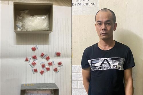 Hà Nội: Bị đưa về phường xử phạt, người đàn ông 'lộ' nhiều ma túy giấu trong túi quần