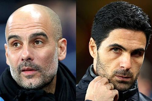 Man City vs Arsenal: Thầy Guardiola có đá ghế trò Arteta?