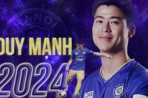 Hà Nội FC giữ chân thành công Duy Mạnh đến năm 2024