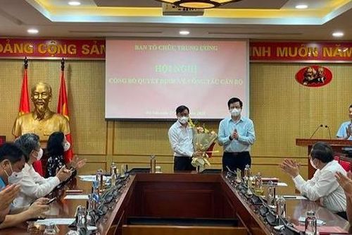 Công bố quyết định nhân sự Ban Tổ chức Trung ương