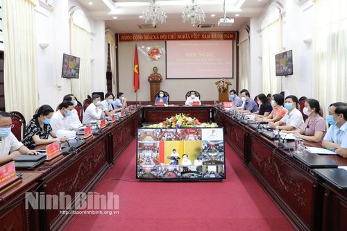 Hội nghị trực tuyến toàn quốc tổng kết năm học 2020-2021