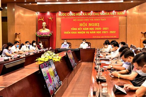 Hội nghị trực tuyến toàn quốc triển khai nhiệm vụ năm học mới 2021-2022