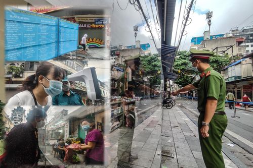 Chợ 'nhà giàu' phố cổ Hà Nội có diện mạo mới khi mở trở lại sau 10 ngày đóng cửa