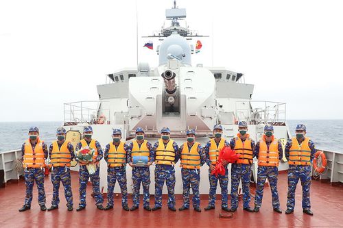 Chiến hạm Việt Nam vượt qua đội Trung Quốc tại Army Games 2021