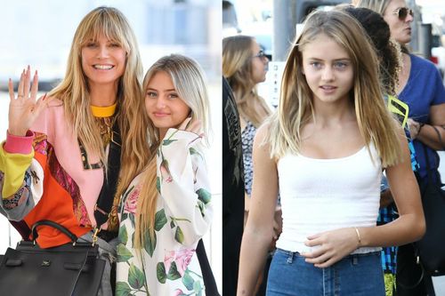 Con gái 17 tuổi của siêu mẫu Heidi Klum
