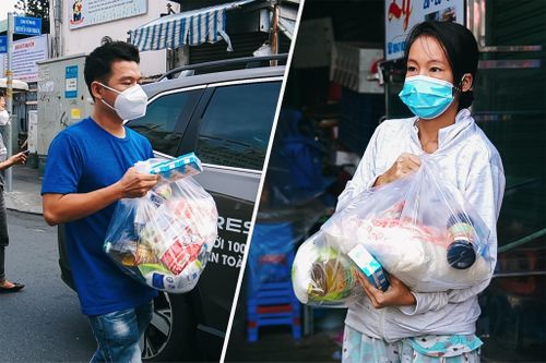 'Biệt đội SOS' mang túi an sinh tận tay người khó khăn ở TP.HCM