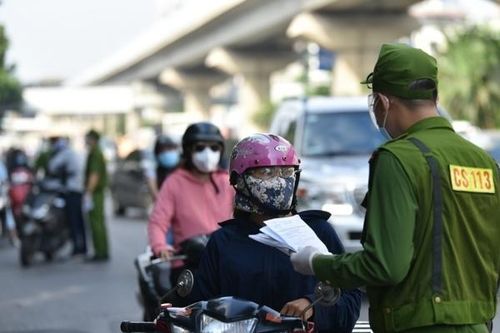 Công an Hà Nội thêm 6 tổ công tác đặc biệt xử lý vi phạm giãn cách