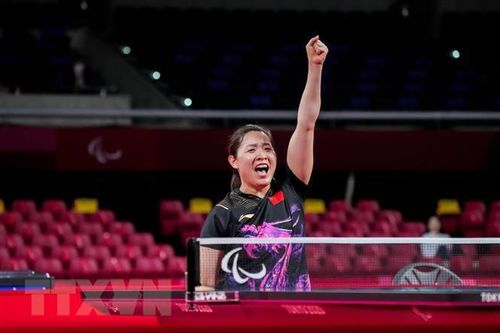 Paralympic Tokyo ngày 29/8: Trung Quốc tiếp tục dẫn đầu bảng xếp hạng