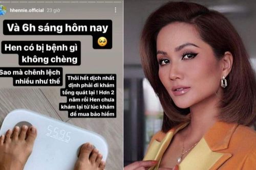 Chưa đầy 24h đã sụt gần 3 kg, H'Hen Niê hốt hoảng lo lắng cho tình hình sức khỏe của bản thân