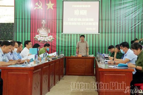 Luyện tập vận hành cơ chế tại khu căn cứ giả định trong diễn tập khu vực phòng thủ tỉnh
