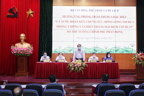 Ngành VHTTDL phát động thi đua chung sức, đồng lòng chiến thắng dịch COVID-19