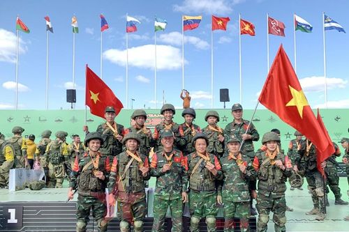 Army Games 2021: Đội tuyển Công binh QĐND Việt Nam xuất sắc giành HCĐ