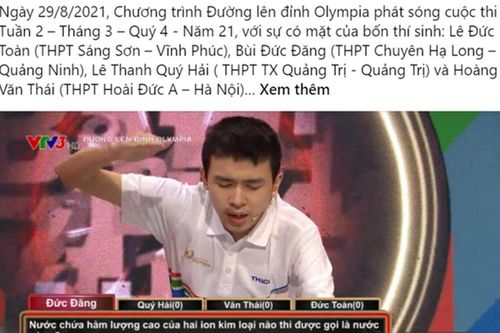 Chỉ trong 1 ngày, 'Đường lên đỉnh Olympia' đăng tải tới 2 bài xin lỗi, đính chính vì sai kiến thức