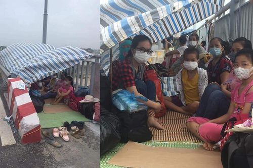 Nhiều người bị 'mắc kẹt' ở cửa ngõ Thái Bình: Chính quyền lên tiếng