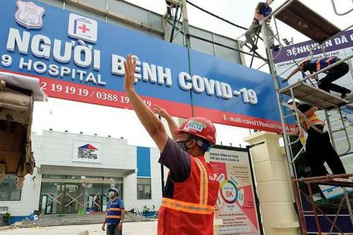 Bệnh viện điều trị COVID-19 quy mô 500 giường tại Hà Nội đi vào hoạt động