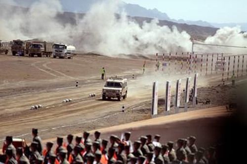 Đội tuyển Hóa học Quân đội nhân dân Việt Nam hoàn thành môn thi 'môi trường an toàn'