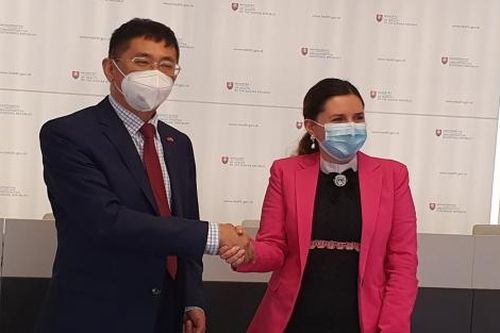 Đại sứ Nguyễn Tuấn làm việc với Bộ Y tế Slovakia về vấn đề vaccine và phòng chống Covid-19