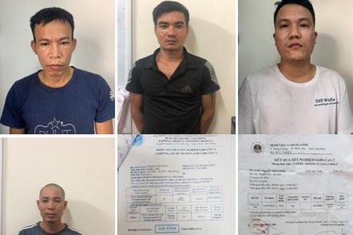 Khởi tố giám đốc và tài xế dùng giấy xét nghiệm giả thông chốt vào Hải Phòng