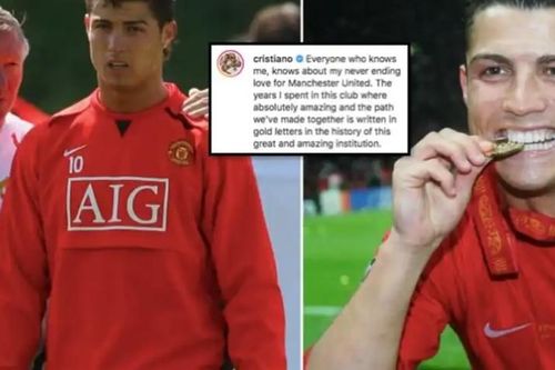 Ronaldo thốt 'lời vàng' gây bão ngày trở lại MU
