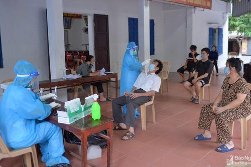 Chiều 31/8, Nghệ An có 54 ca nhiễm Covid-19 mới, trong đó 53 ca đã được cách ly từ trước