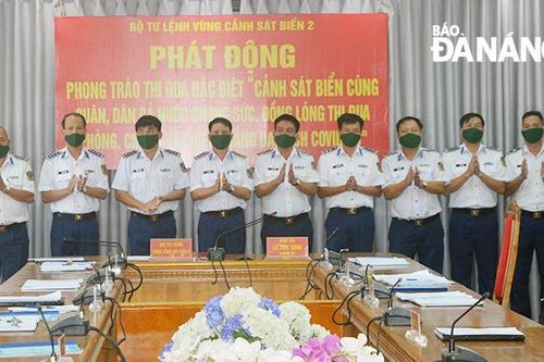 Bộ Tư lệnh Vùng Cảnh sát biển 2 hưởng ứng phong trào thi đua đặc biệt về phòng, chống Covid-19