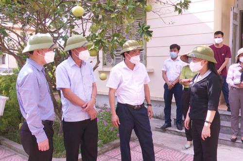 Kiểm tra công tác phòng, chống dịch COVID-19 tại Thanh Thủy