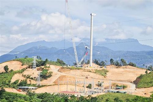 Cần đảm bảo an ninh trật tự để xây dựng các dự án điện gió ở xã Húc