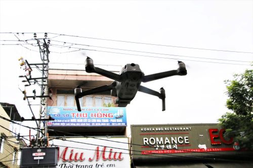 Đà Nẵng thử nghiệm bay 15 Flycam kiểm soát người dân trong các kiệt, hẻm