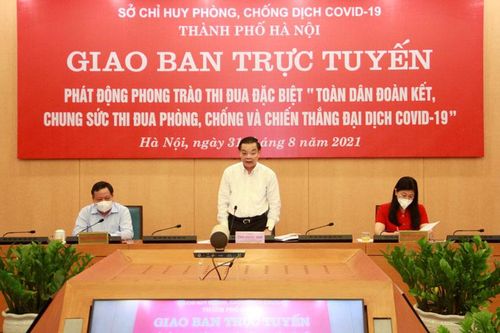 Hà Nội phát động phong trào thi đua đặc biệt chung sức phòng chống và chiến thắng đại dịch Covid-19