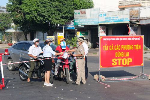 Bình Thuận: Giãn cách xã hội TP. Phan Thiết đến hết 7/9