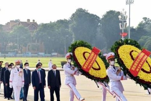 Lãnh đạo Đảng, Nhà nước vào Lăng viếng Chủ tịch Hồ Chí Minh