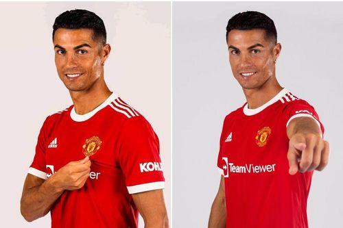 Ronaldo lần đầu xuất hiện trong áo đấu MU