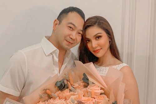 Lan Khuê tặng quà sinh nhật cho chồng, nhưng ông xã Tuấn Nguyễn lại đòi 'cạo đầu' nàng Hoa khôi