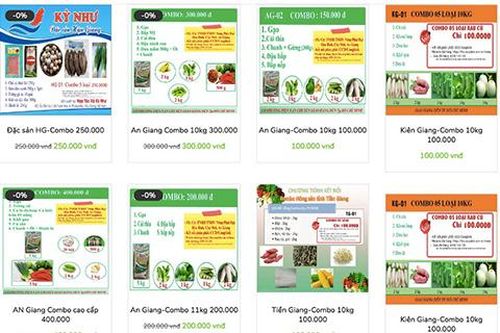 Sẵn sàng giao 100.000 combo nông sản giá 100.000 đồng tại TP.Hồ Chí Minh
