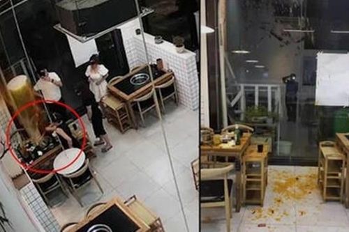 Nồi lẩu phát nổ do bật lửa rơi vào, cả nhóm khách bị bỏng nước sôi