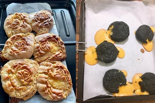 'Cười lăn cười bò' bánh trung thu phiên bản lỗi của hội chị em