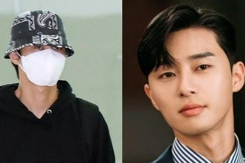 Park Seo Joon diện nguyên cây đen ra sân bay, chuẩn bị đi đóng phim điện ảnh Marvel