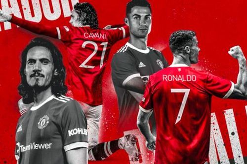 Phản ứng của Ronaldo khi nhận áo số 7 từ Cavani
