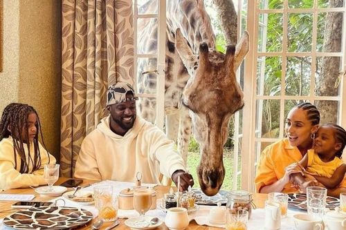 Khách sạn hươu cao cổ độc đáo ở Kenya
