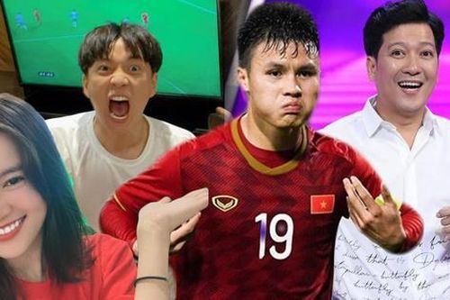 Dàn sao bức xúc với trọng tài, Trường Giang hứa khao tuyển Việt Nam ăn miễn phí trọn đời