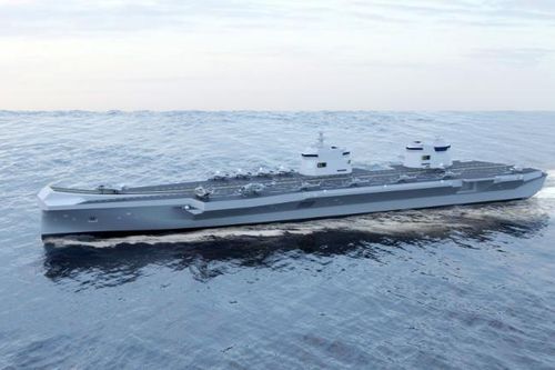 Tàu sân bay Hàn Quốc có thiết kế giống tàu Anh