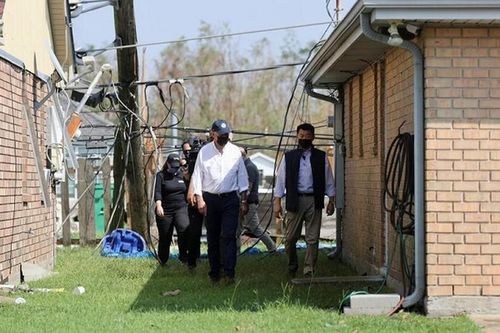 Tổng thống Biden thăm bang bị bão 'quái vật' Ida tàn phá
