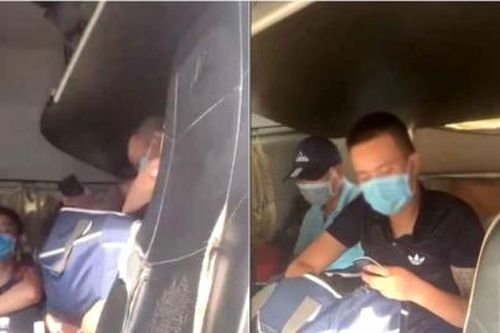 Phát hiện nhóm người trốn trong buồng lái xe đầu kéo để trốn ra khỏi thành phố