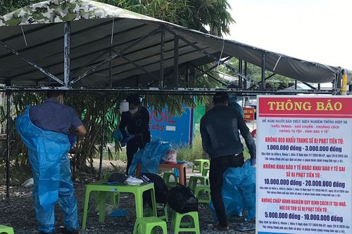 Cà Mau: Ghi nhận F0 tăng đột biến tại một khu cách ly tập trung