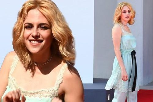 Kristen Stewart diện mốt đồ ngủ 'quên' nội y, rạng rỡ hết nấc trên thảm đỏ LHP Venice