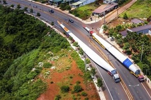 Trungnam Group giải trình về quá trình vận chuyển thiết bị điện gió