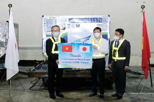 Chính phủ Nhật Bản quyết định viện trợ bổ sung vắc-xin phòng Covid-19 cho Việt Nam