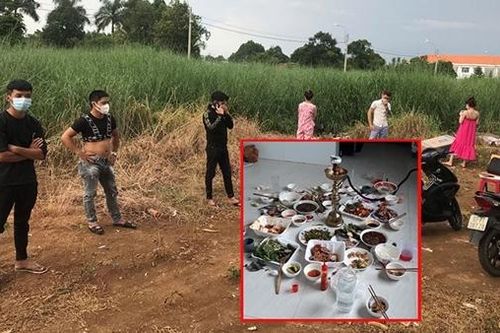 Ăn nhậu trong thời gian giãn cách, 8 thanh niên bị phạt 120 triệu đồng