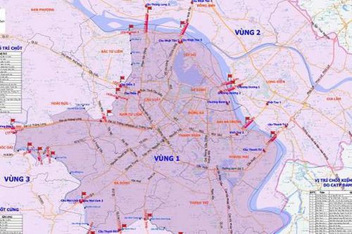 Hà Nội công bố chi tiết việc lưu thông qua các vùng phòng, chống dịch COVID-19